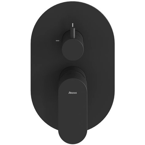 Смеситель для душа Ravak Eleganta EL 065.20BLM.O2 X070301 черный 