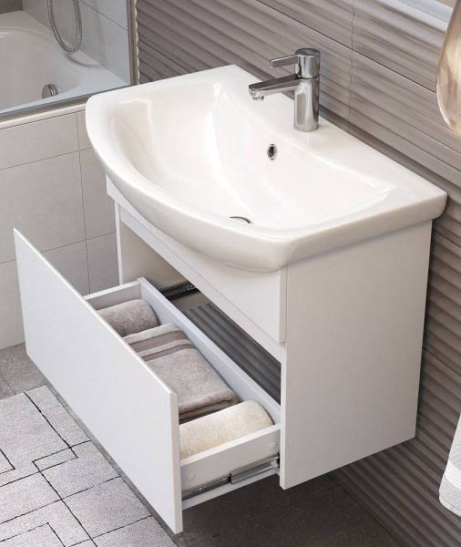 Тумба под раковину подвесная VIGO Wing 70 tp.WIN.BAL.70.1Y белая