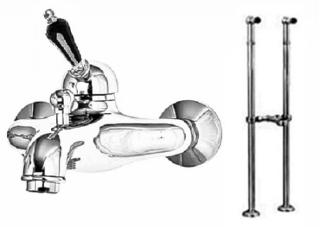 Смеситель для ванны Cezares Vintage VINTAGE-VDPMS-03/24-Sw-N