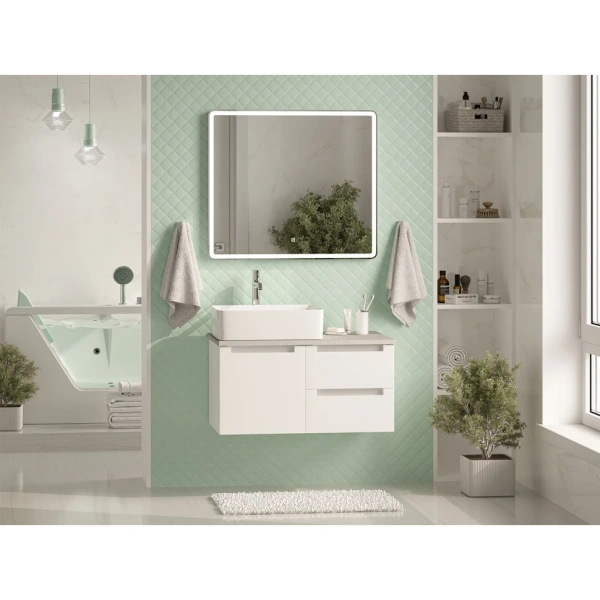 Тумба под раковину Brevita Cargo 80 CAR-01080-011П2Я без раковины