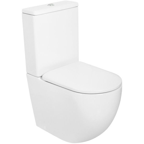 Унитаз напольный безободковый CEZARES STYLUS CZR-152-CPR