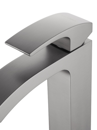 Смеситель для раковины высокий WONZON & WOGHAND FIT, темный графит WW-88239009-BGM