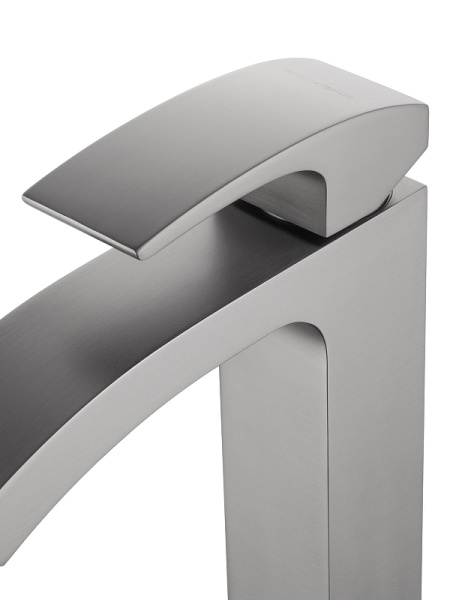 Смеситель для раковины высокий WONZON & WOGHAND FIT, темный графит WW-88239009-BGM