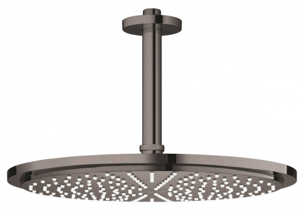 Верхний душ с кронштейном Grohe Rainshower Cosmopolitan 26067A 00 (26067A00) темный графит Верхний душ с кронштейном Grohe Rainshower Cosmopolitan 26067A 00 (26067A00) темный графит
