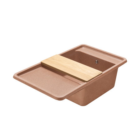 Кухонная мойка Aquaton Беллис 87 1A724832BS270 терракот