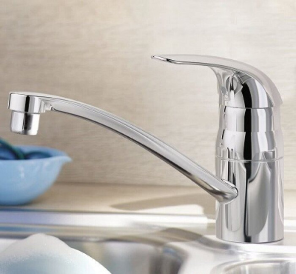 Смеситель для кухни однорычажный Grohe Euroeco 32750 000 (32750000) хром