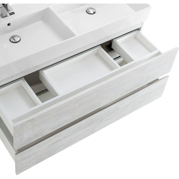 Тумба под раковину Cezares MOLVENO 46-120-2C-SO-2-LB Legno Bianco