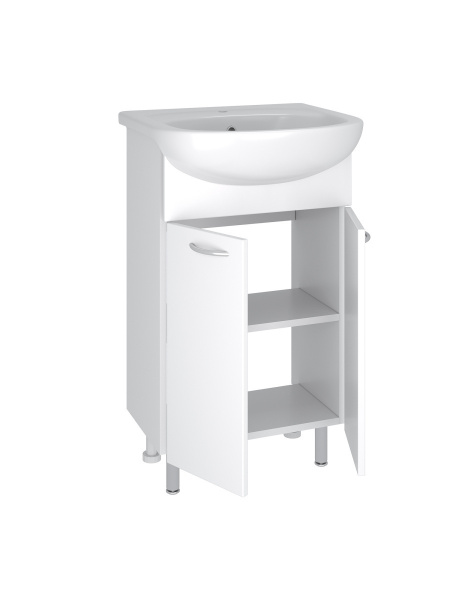 Тумба под раковину Runo   Уют 55 (00000000066)