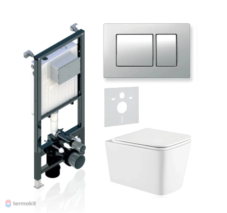 Комплект 3в1 Koller Pool Alcora ST 1200+ GRACE Matt Chrome+KVADRO