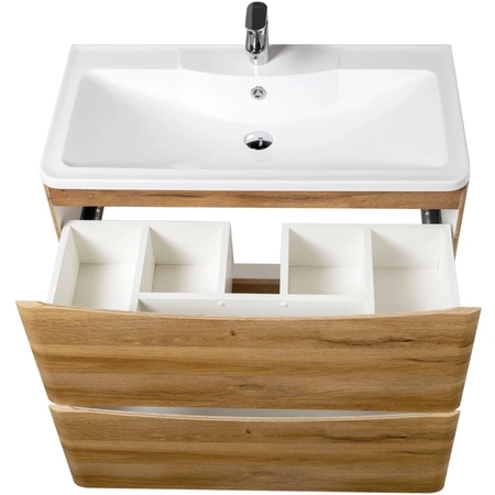 База под раковину BelBagno ACQUA-900-2C-PIA-RR Rovere Rustico
