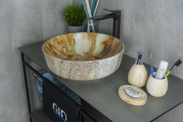 Раковина накладная (41,5х41,5) Gid Mnc499