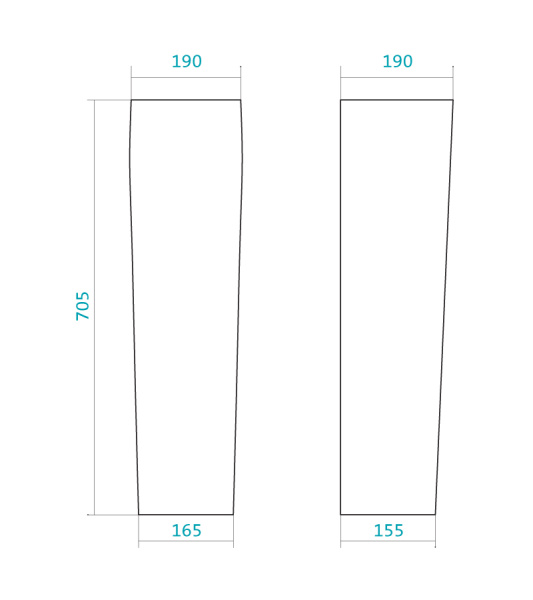 Пьедестал для раковины Santek Нео 1WH302182