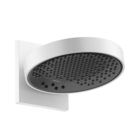 Верхний душ с кронштейном Hansgrohe Rainfinity 360 3jet 26234700 белый матовый