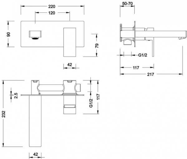 Смеситель для раковины Timo Selene 2071/00SM chrome