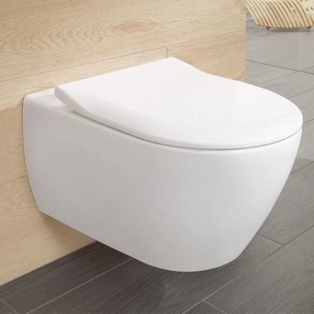 Унитаз подвесной Villeroy & Boch Subway 2.0 Plus 5614R0R1