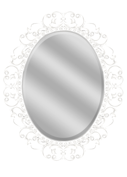Зеркало (82х102) Misty Аврора O.1076.PA.ZA (белый) Л-Авр-07082-112ОБ
