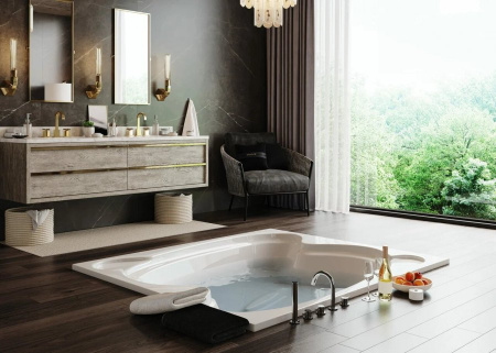 Акриловая ванна Vagnerplast Helios (194x170) VPBA197HEL2X-04