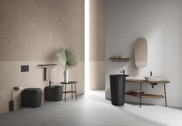 Биде подвесное Vitra Plural 7831B483-0288 черный