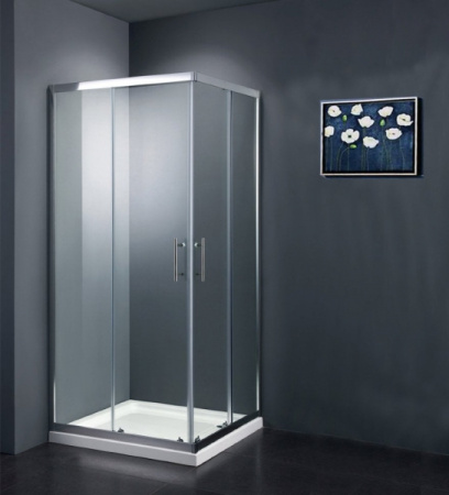 Душевое ограждение 80 Black & White Stellar Wind S102 1028080