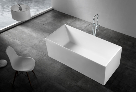 Акриловая ванна (170х75) ABBER AB9274-1.7 без гидромассажа, белый