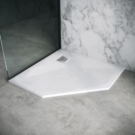 Душевой поддон из искусственного камня (90х90) Grossman Strong GR-S19090D