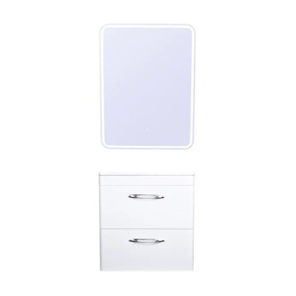 Тумба под раковину подвесная Style Line Каре СС-00002268 белый