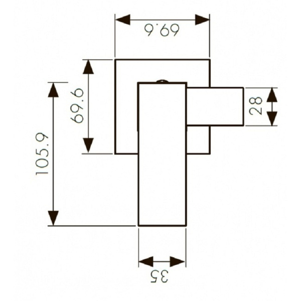 Гигиенический душ KAISER Sonat (34777-2)