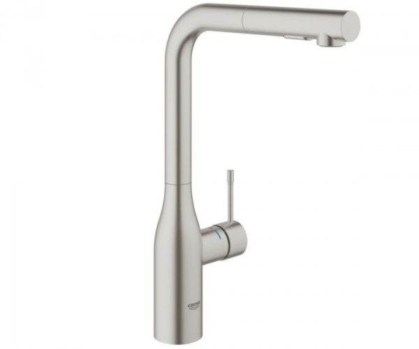 Смеситель однорычажный для кухни GROHE Essence New 30270 DC0 (30270DC0) суперсталь Смеситель однорычажный для кухни GROHE Essence New 30270 DC0 (30270DC0) суперсталь