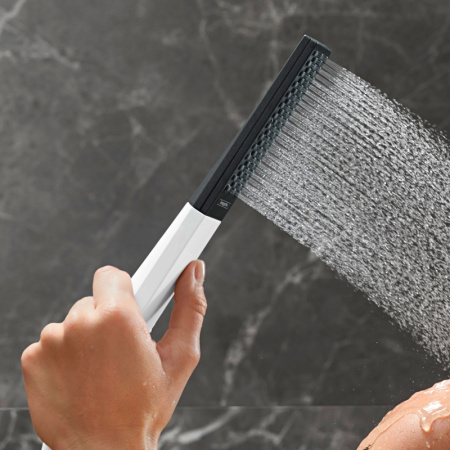 Ручной душ Hansgrohe Rainfinity 100 1jet 26866700 белый матовый 