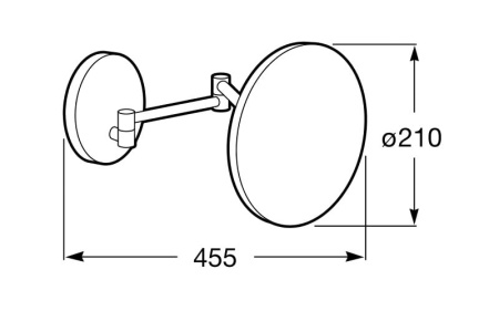 Зеркало Roca Hotels 816381001