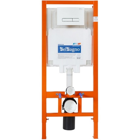 Комплект унитаза с инсталляцией BelBagno BB3103CHR/SC/BB002-80/BB018-GV-BIANCO