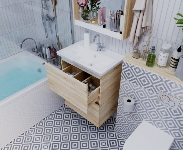 Тумба под раковину 1Marka  New Aris 60П Ц0000014411