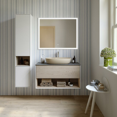 Раковина накладная (60х38) Kerama Marazzi Plaza PLR.wb.60\SAN