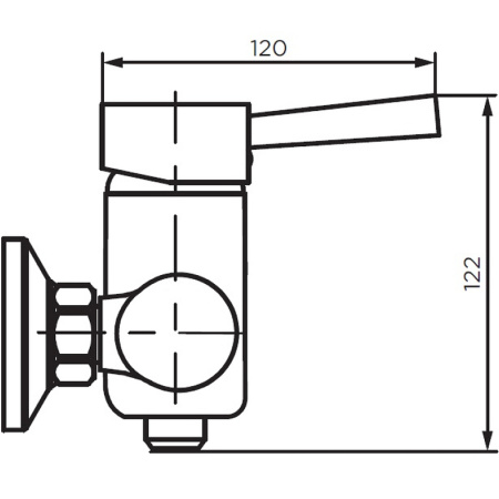 Смеситель для душа Dorff Logic D3020000
