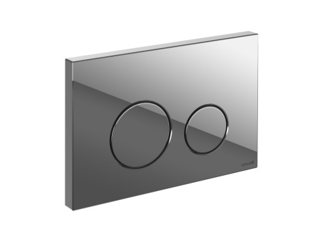 Кнопка Cersanit TWINS пластик хром глянцевый 63523