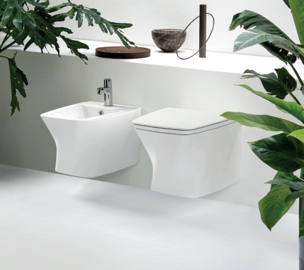 Унитаз подвесной безободковый Azzurra Hera HEVKSPE00000BI без сиденья