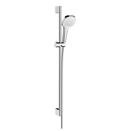 Душевой гарнитур Hansgrohe Croma Select E Vario EcoSmart 26593400 белый/хром