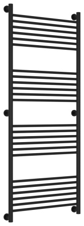 Полотенцесушитель Водяной Прямая Сунержа Богема + (150х60) Матовый Черный 31-0220-1560