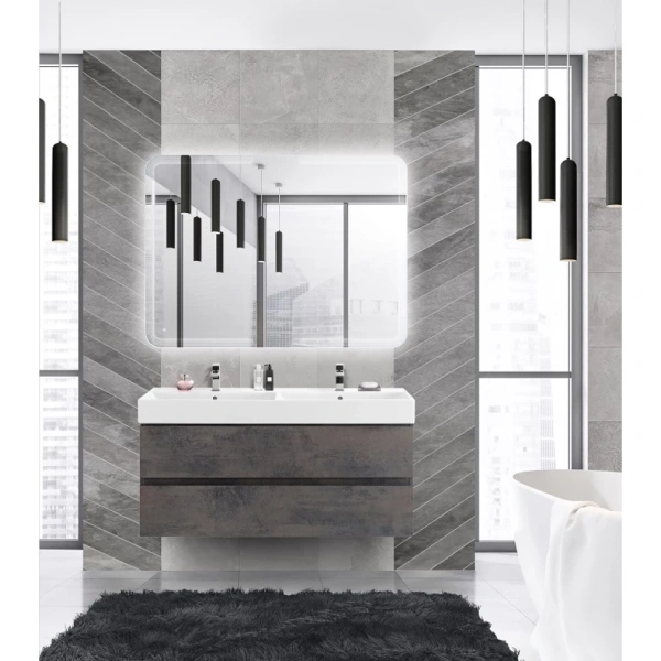 Тумба под раковину Cezares MOLVENO 46-120-2C-SO-2-OSS Ossido