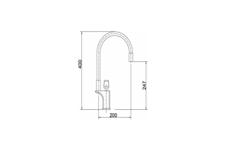 Смеситель для кухни FASHUN A4081-7
