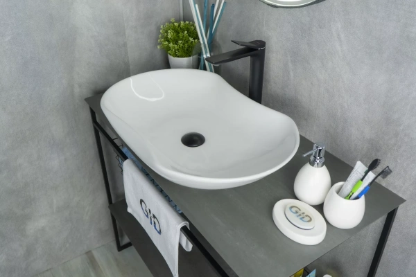 Раковина накладная (66,5х41) Gid N9175