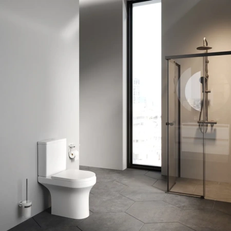 Напольный унитаз-компакт Am.Pm X-Joy 2.0 C85A8601SC, с сиденьем микролифт