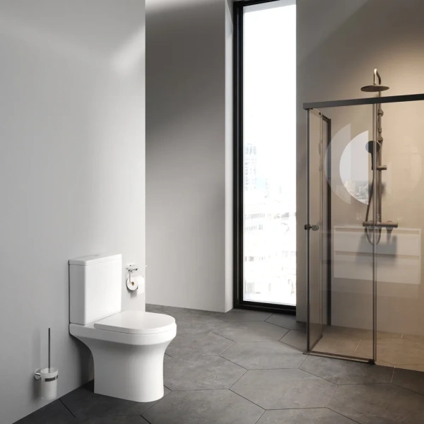 Напольный унитаз-компакт Am.Pm X-Joy 2.0 C85A8601SC, с сиденьем микролифт