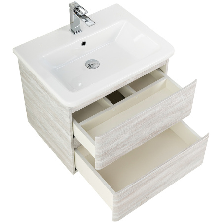 База под раковину BelBagno ALBANO-CER-600-2C-SO-RVB подвесная Rovere Vintage Bianco