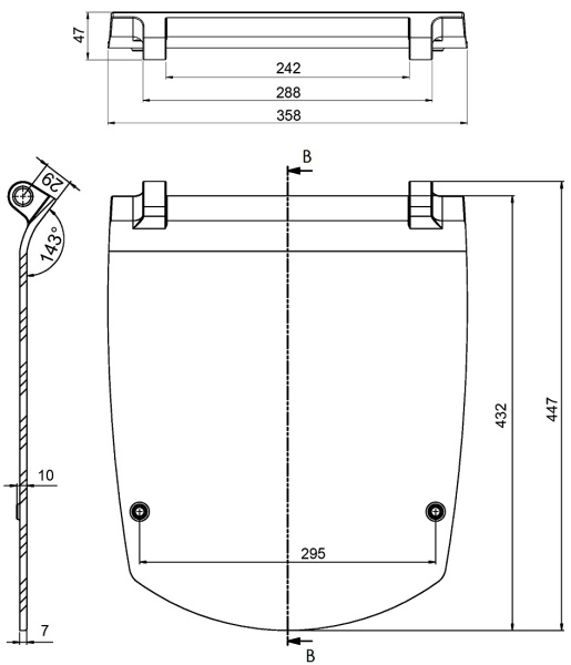 Сиденье для унитаза Cersanit CARINA DPL EO slim S-DS-CARINA-S-DL-t Сиденье для унитаза Cersanit CARINA DPL EO slim S-DS-CARINA-S-DL-t