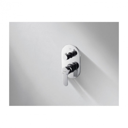 Смеситель для ванны встроенный Bravat New Moon P69191C-2-RUS