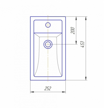 Раковина Kirovit Фостер 450