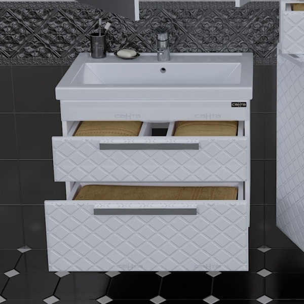 Тумба под раковину СанТа Калипсо 70 217007лN