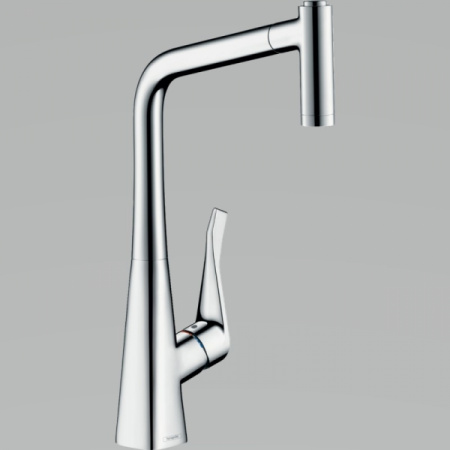 Смеситель для кухонной мойки hansgrohe Metris M71 73801000