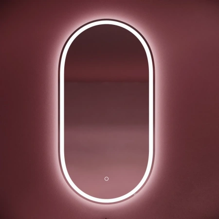 Зеркало с подсветкой Sancos Oval (55х105) OV55F